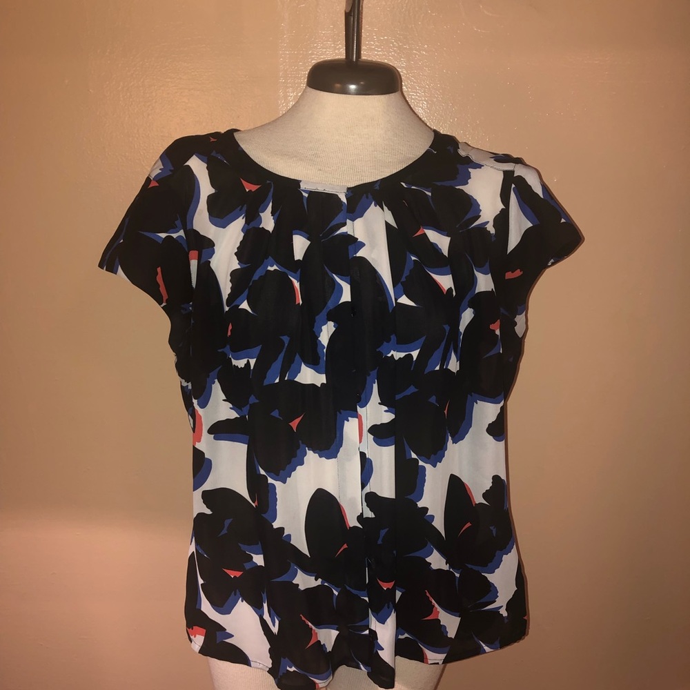 XL Worthington Sheer Blouse
